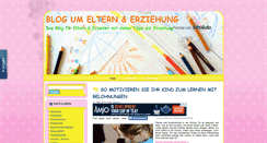 Desktop Screenshot of elternblognews.de